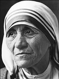 Foto von Mutter Teresa