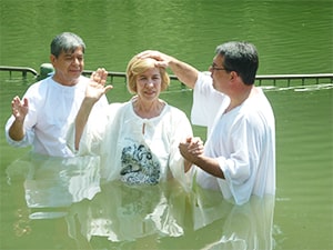 Taufe im Jordan