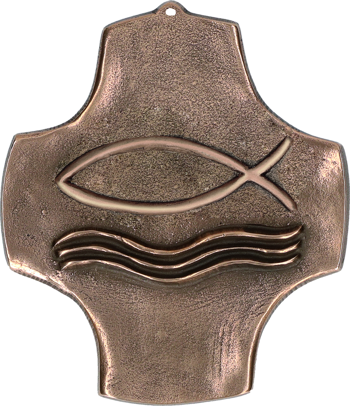 Symbolic Cross “Fish” Bronze