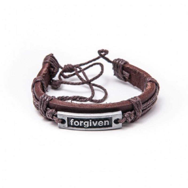 Leather Bracelet - Forgiven