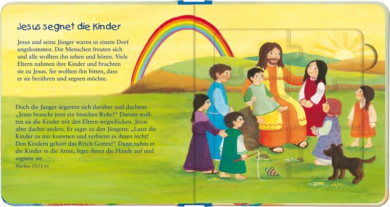 Meine liebsten Bibelgeschichten von Jesus - Mein Puzzlebuch