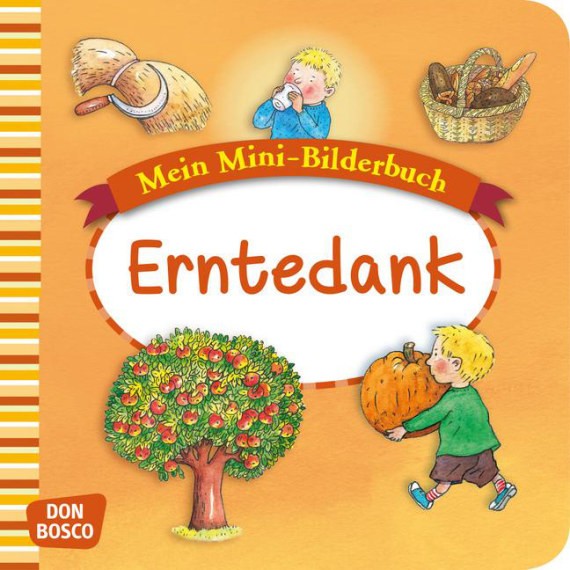 Erntedank Mini-Bilderbuch