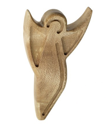 Touch Stones Wooden Angel