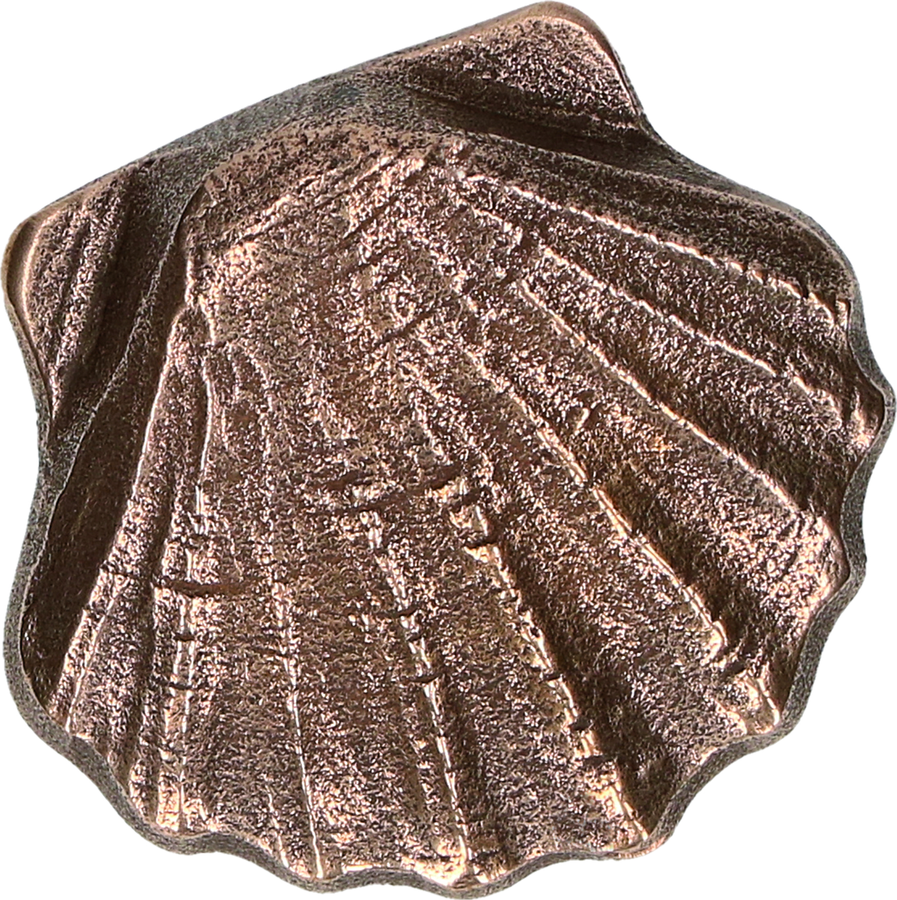 Bronze-Handschmeichler "Jakobsmuschel"