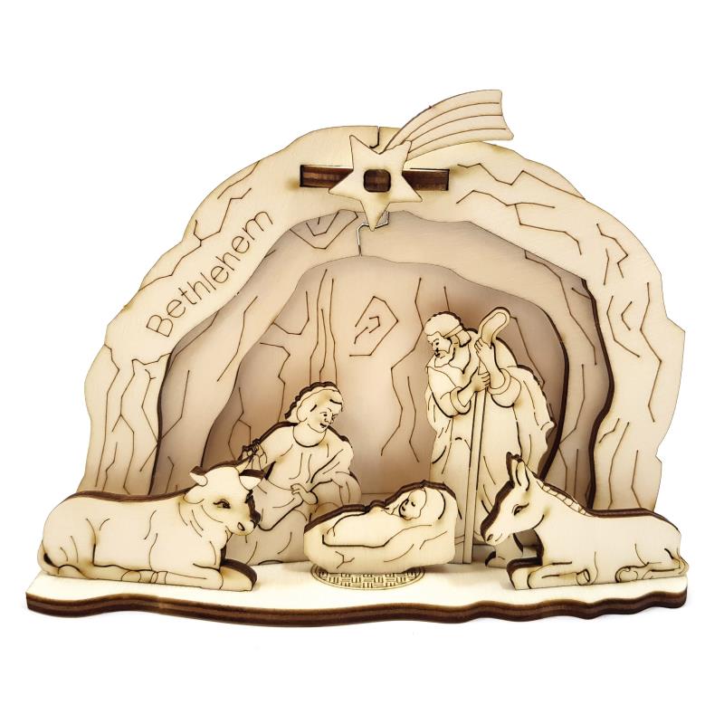3D – Nativity Scene “Bethlehem” - from Jerusalem