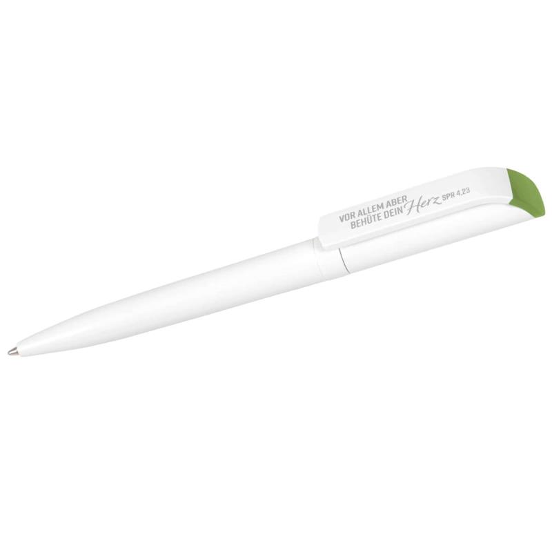 Kugelschreiber - antibakteriell grün