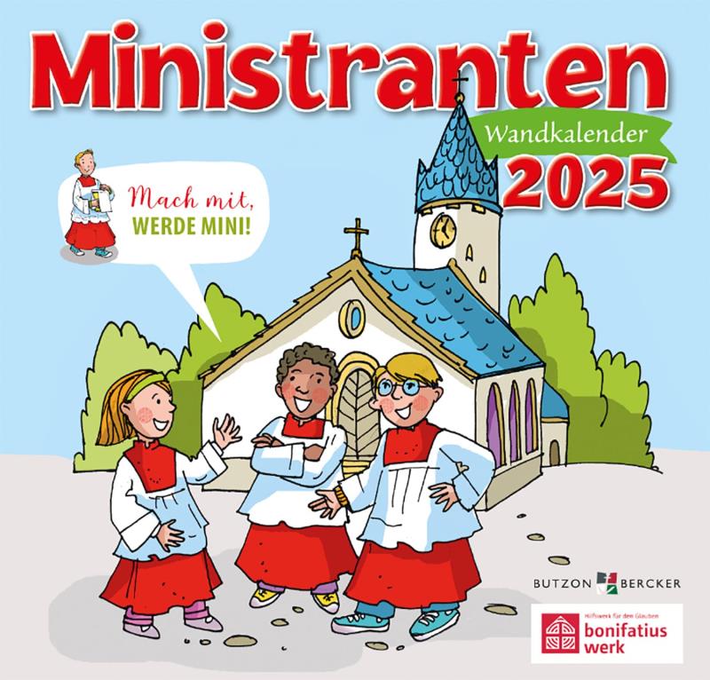 Ministranten-Wandkalender 2025