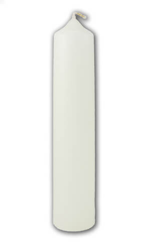 Candle Blanco 25 x 5 cm Ivory