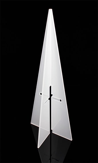 Himmels-Kreuz weiß 12 x 30 cm