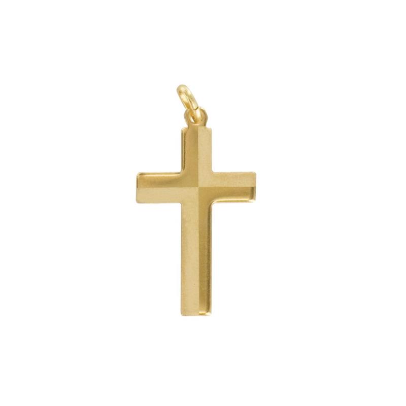 Kreuz in goldfarben