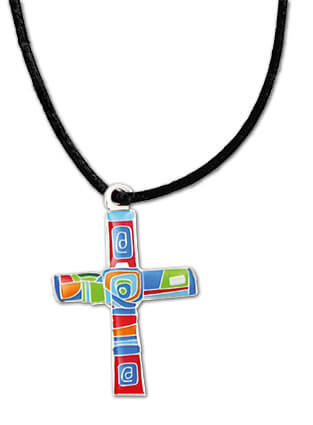 Silber Cross Pendant God’s Blessings On All Of Your Paths