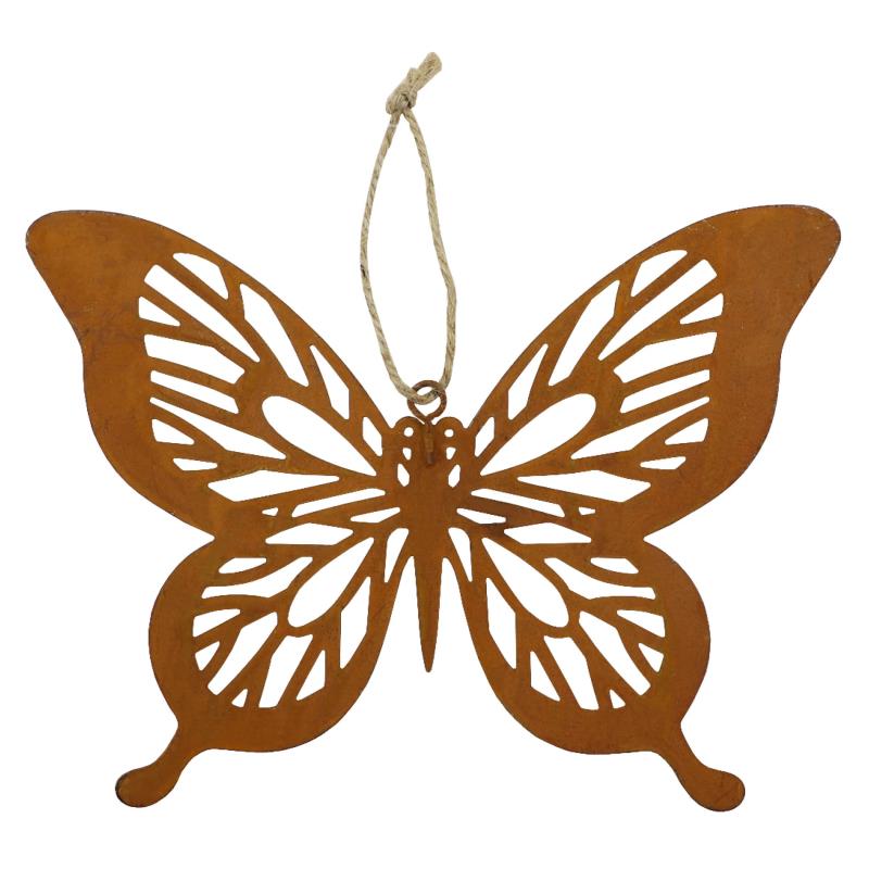 Geschenkset Grußkarte + Schmetterling-Anhänger