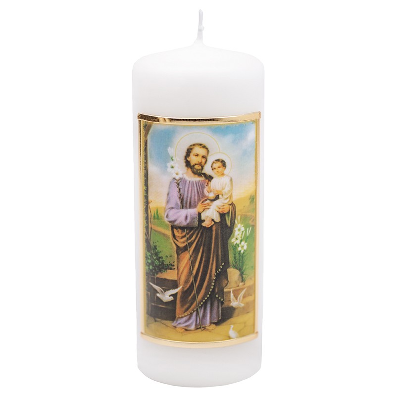 Motif Candle ‘St. Joseph'
