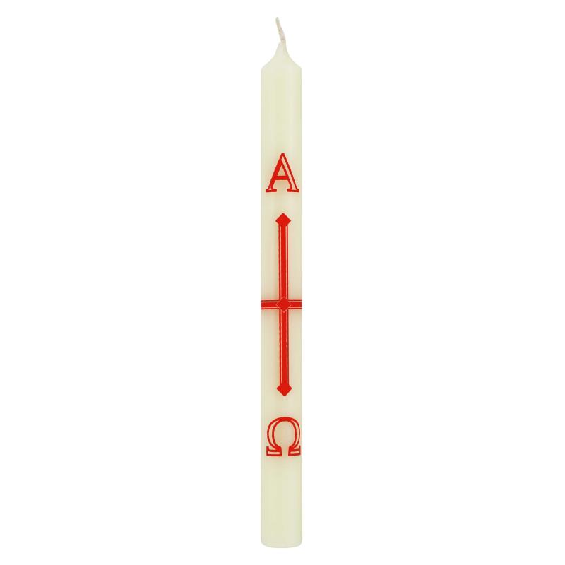 Easter Candle A & O Small