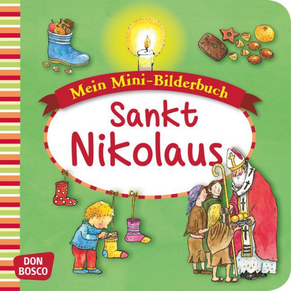 Sankt Nikolaus Mini-Bilderbuch