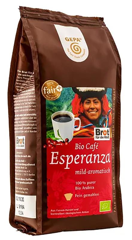 Bio Café Esperanza, gemahlen, 250 g