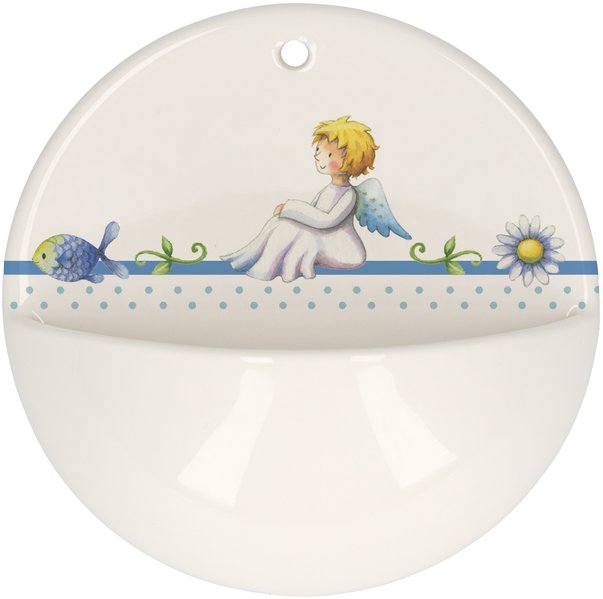 Holy Water Basin “You’re Loved by God” Made of Porcelain