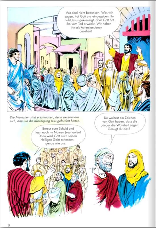 Comic-Reihe "Die Bibel im Bild" – Heft 14: Die Ketten fallen
