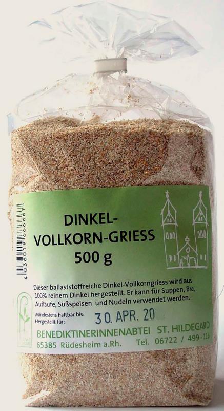 Dinkel-Vollkorn-Gries 500g