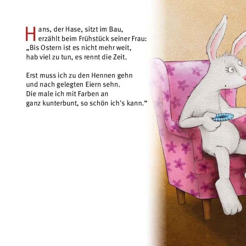 Henne, Has' und Osterspaß. Mini-Bilderbuch 50 Exemplare