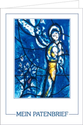 Patenbrief - Motiv Marc Chagall - Mit Dokumententeil
