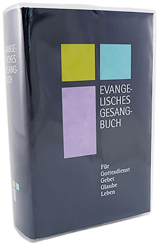 Schutzumschlag Ev. Gesangbuch transparent