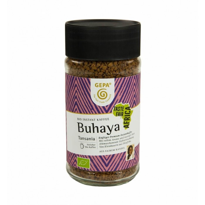 Bio Kaffee Buhaya, gefriergetrocknet