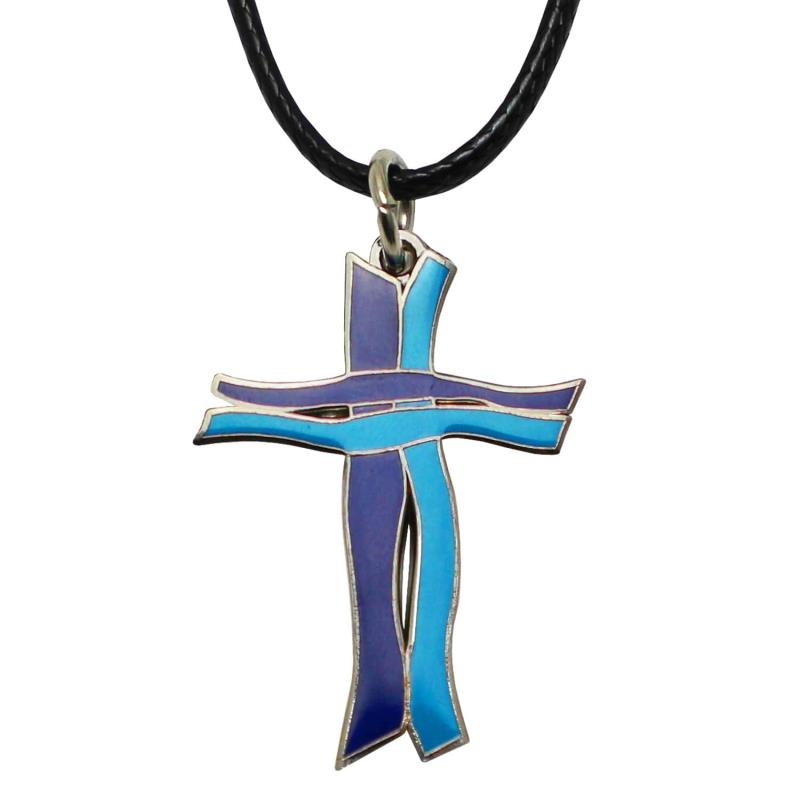 Cross pendant "Water of life"