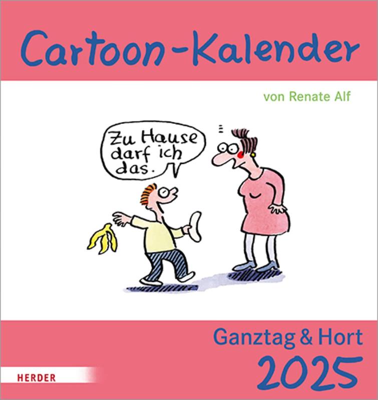 Cartoon-Kalender 2025