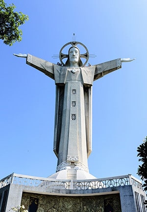 König Jesus Christus Statue