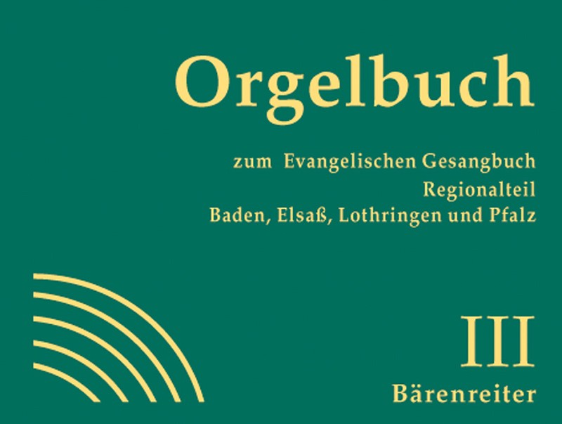 Orgelbuch zum ev. Gesangbuch Band 3