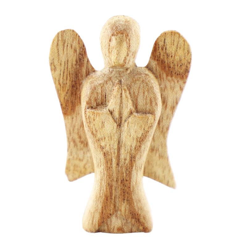 Betender Engel aus Hibiskus-Holz