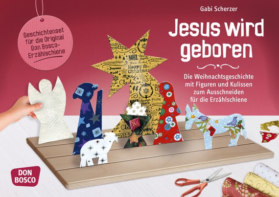Spielfiguren Erzählschiene: Jesus wird geboren