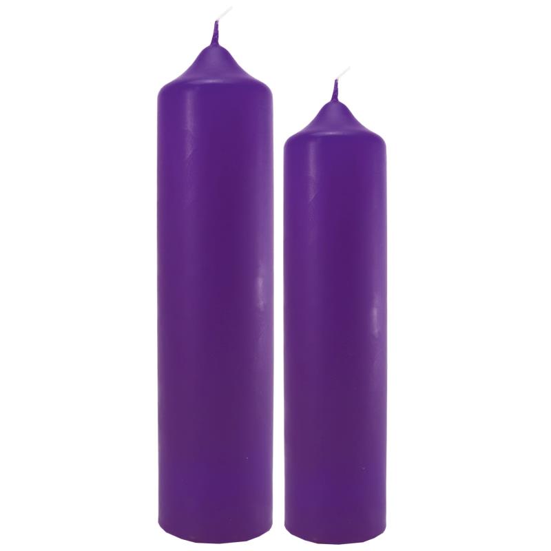 Altarkerze Violett 300 x 80 mm