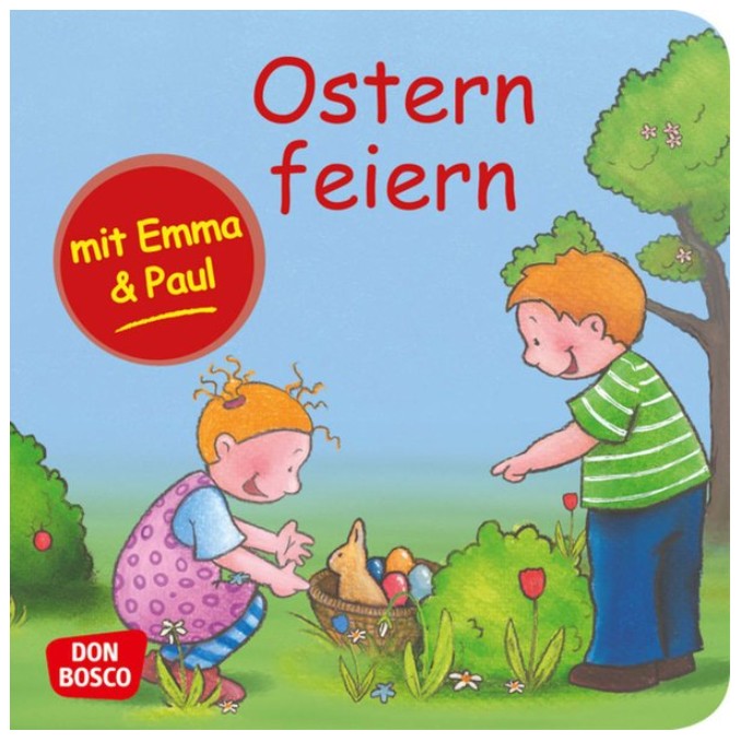 Ostern feiern mit Emma und Paul. Mini-Bilderbuch.