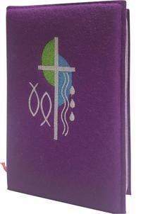 Protective Hymn Book Cover Violet