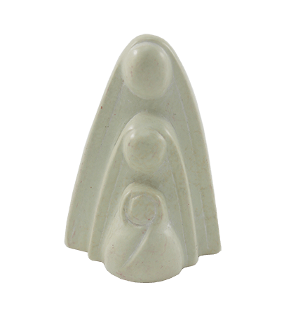 Soap Stone Angel, Holy Family White or Red