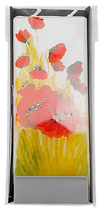 Flat Candle “Poppies”