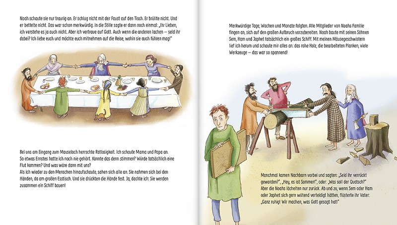 Als Noah die Arche baute – ein Bilderbuch für Kinder