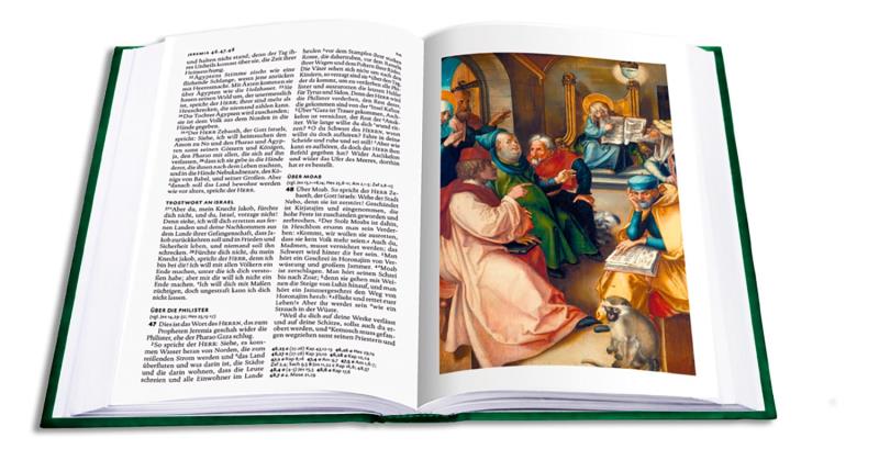 Lutherbibel mit Bildern von Albrecht Dürer