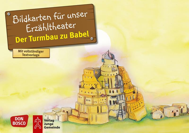 Der Turmbau zu Babel. Kamishibai Bildkartenset.