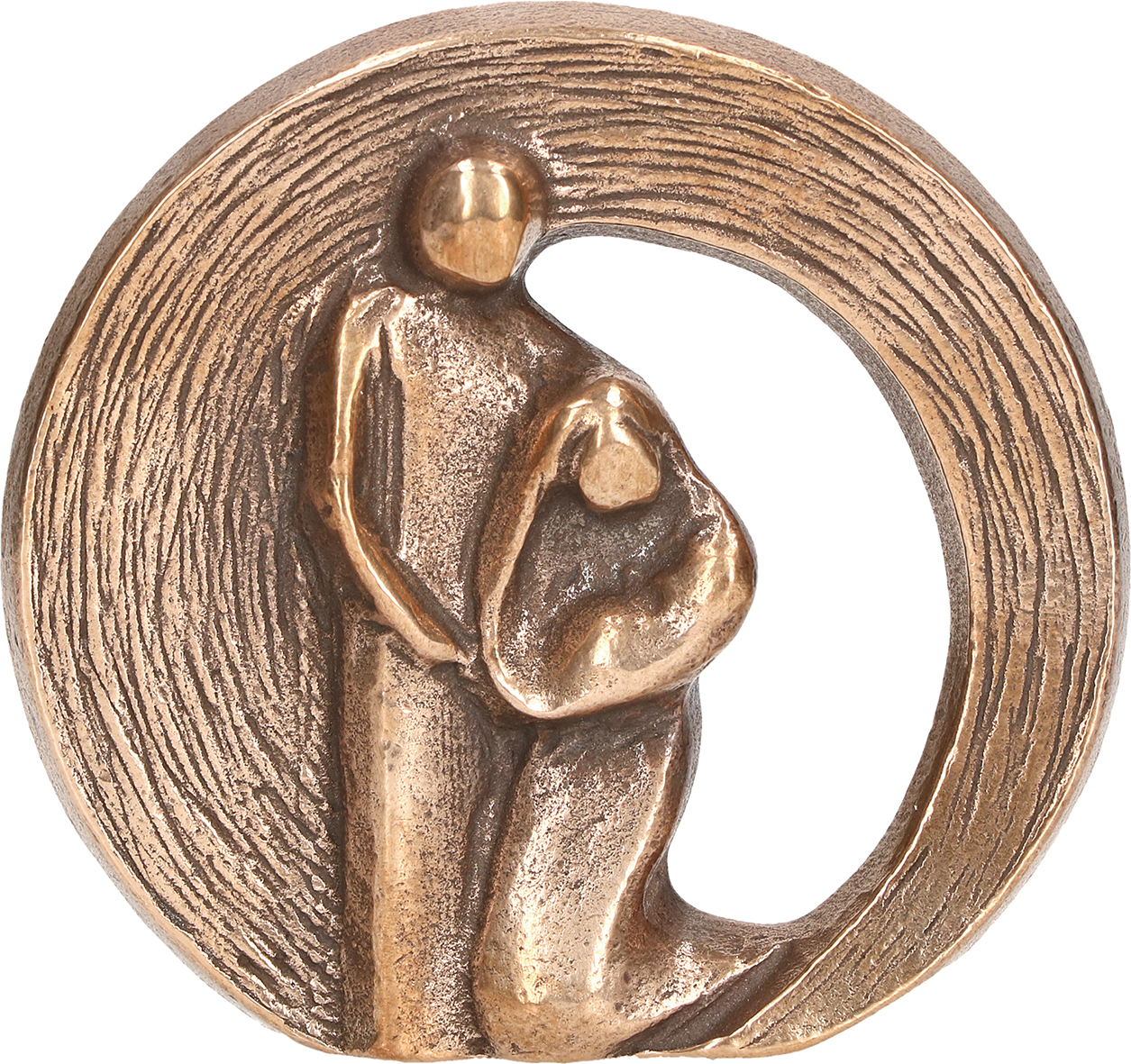 Bronzefigur "Heilige Familie"
