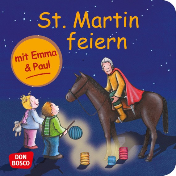 St. Martin feiern mit Emma und Paul Mini-Bilderbuch