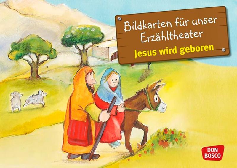 Jesus wird geboren - Kamishibai Bildkartenset