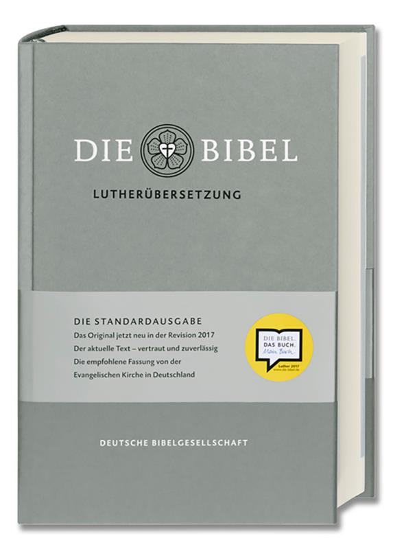 Lutherbibel revidiert 2017 Standardausgabe Silbergrau