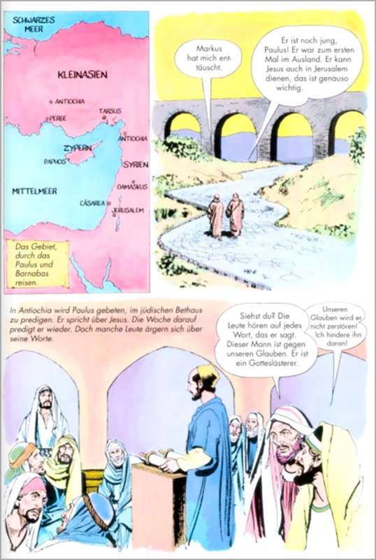 Comic-Reihe "Die Bibel im Bild"- Heft 15: Unterwegs für Gott