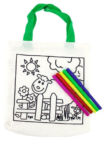 Schnucki Colouring in Bag “The Lord is my Shepard”