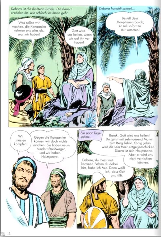 Comic-Reihe "Die Bibel im Bild" – Heft 3: Die Falle in Gaza