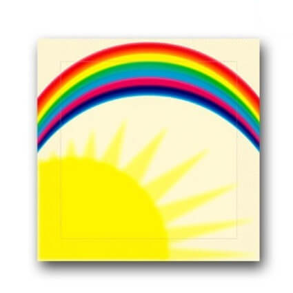 Serviettes Rainbow