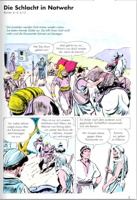 Comic-Reihe "Die Bibel im Bild" – Heft 3: Die Falle in Gaza